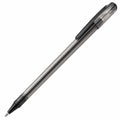 Bolígrafo de Tinta Negra con Cuerpo Transparente y Punta de 0.7 mm