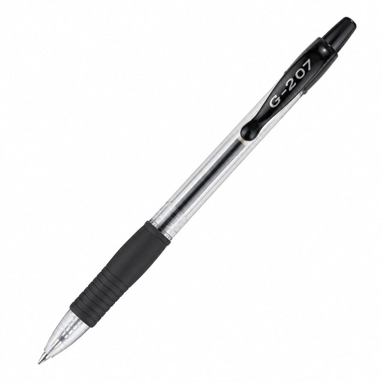Bolígrafo de Gel Negro Retráctil 0.7 mm