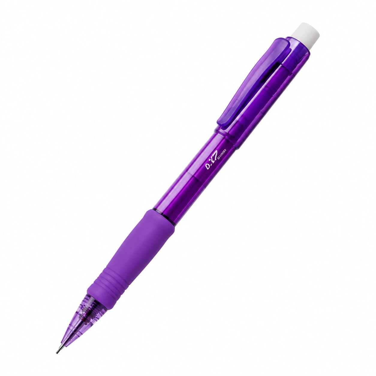 Portaminas morado de 0.7 mm recargable