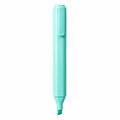 Marcador Fluorescente Menta con Punta Biselada