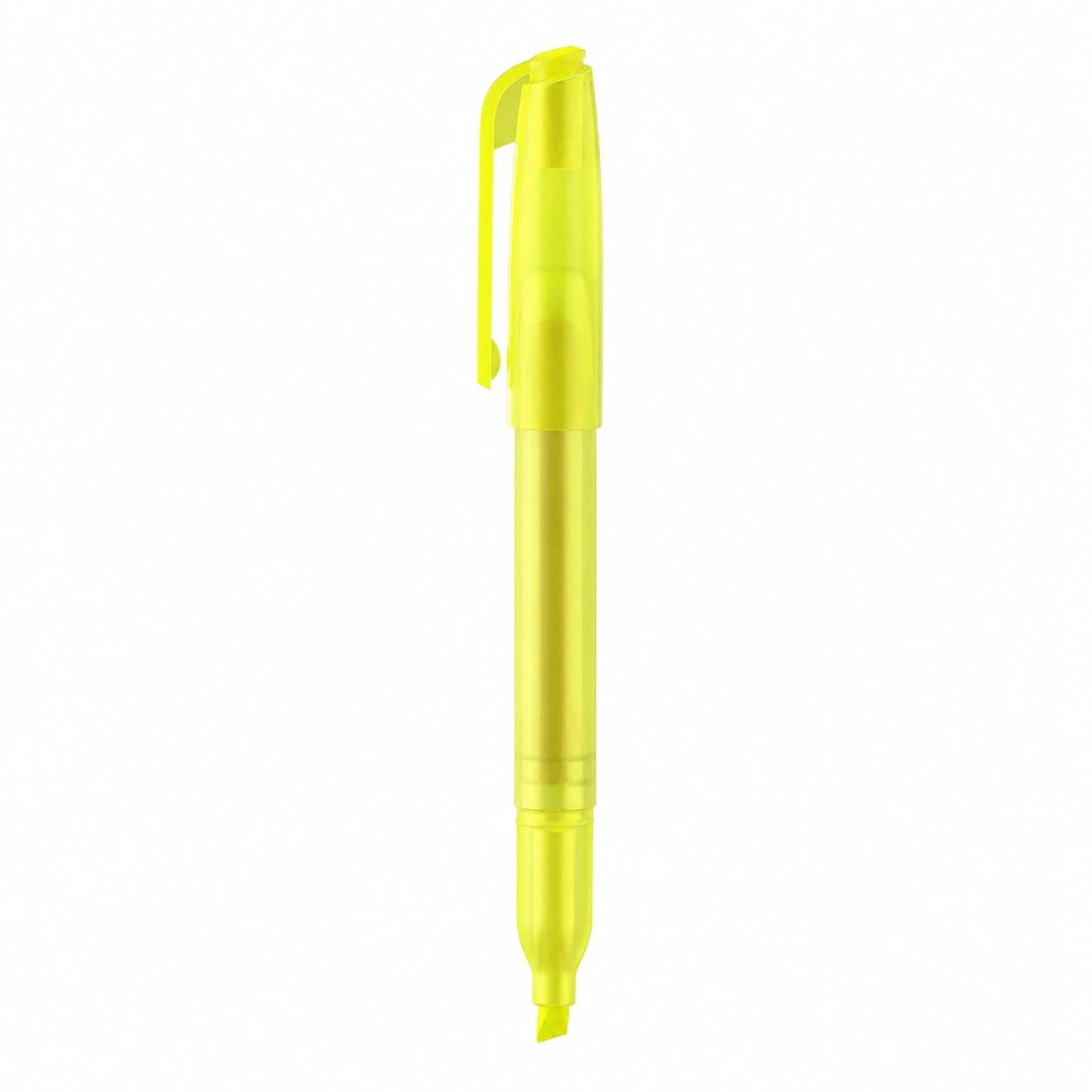 Marcador Resaltador Amarillo Brillante